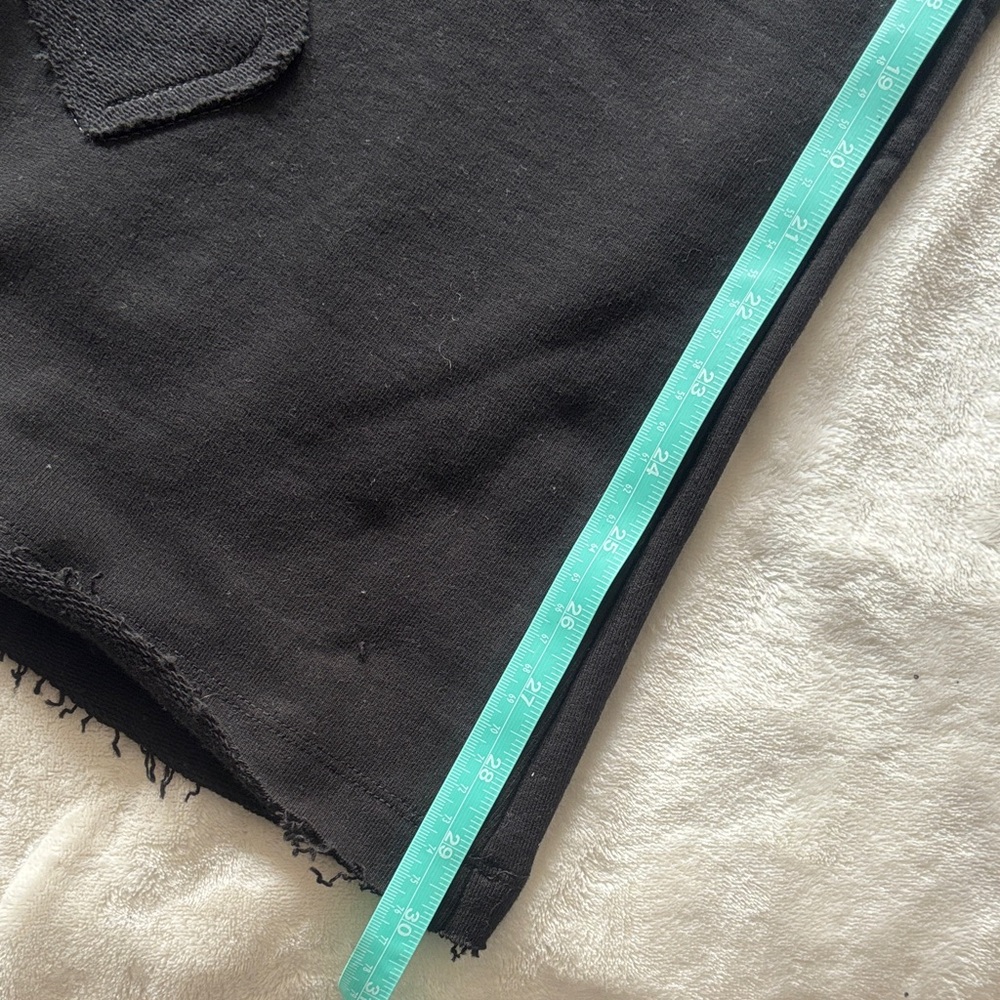 Civil Regime Black Heart Patch Wide-Leg Sweatpants - Picture 8 of 9